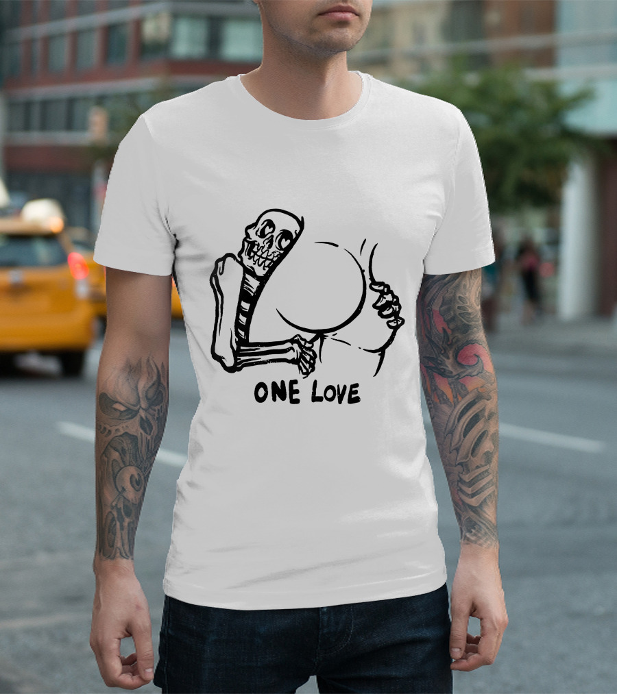 Matt Bailey Merch Skeleton Embrace One Love T-Shirt