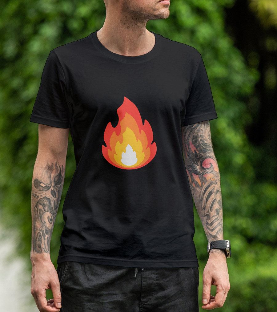 Shop The Sapnap Fire Merch Store Layered Flame T-Shirt
