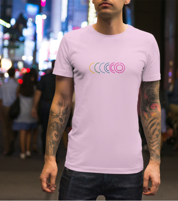 QuarterJade Merch Evolution Colorful Circle T-Shirt