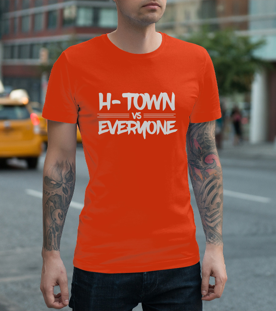 Apollo Media Merch H Town Vs Everyone T-Shirt
