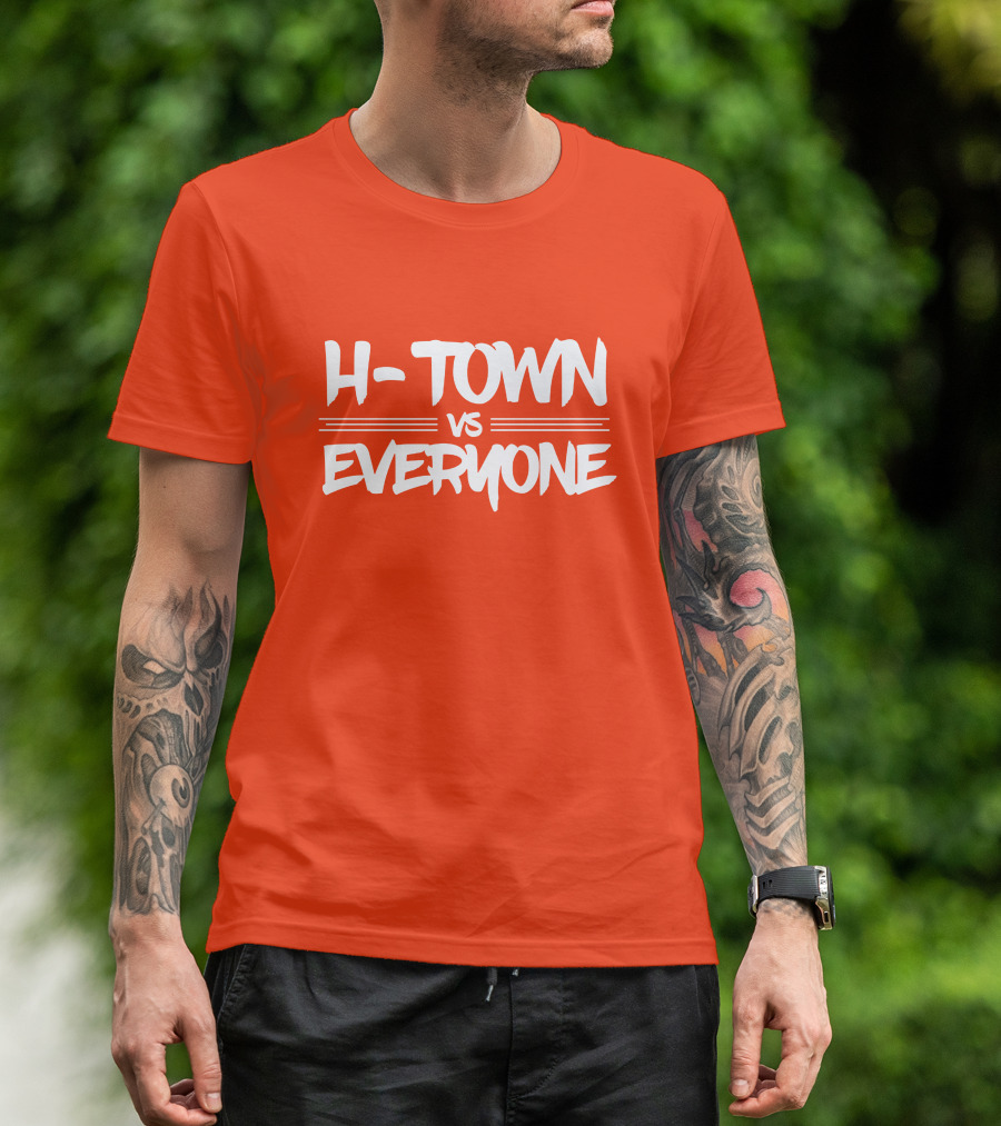 Apollo Media Merch H Town Vs Everyone T-Shirt