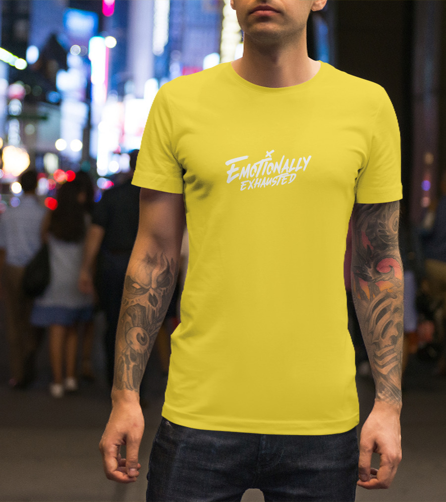 Philip DeFranco Merch Emotionally Exhausted T-Shirt