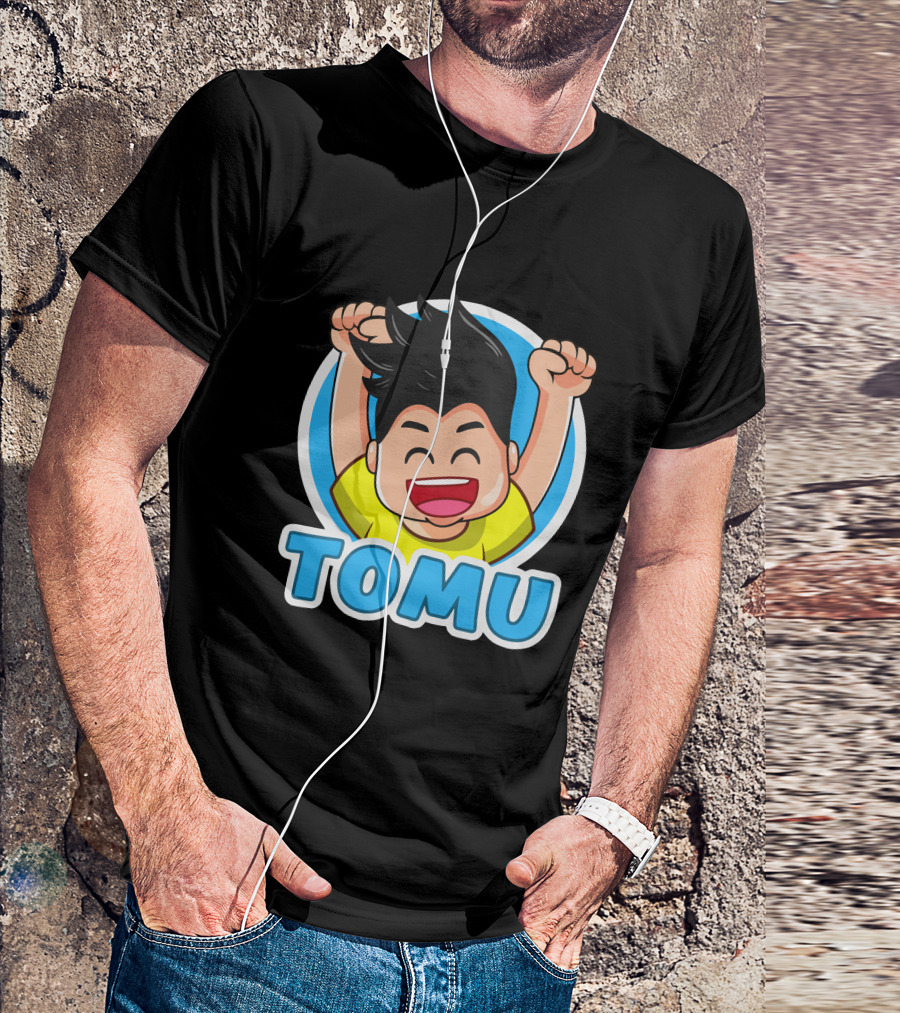 Tomu And Yumi Merch Tomu Excited Character Animation T-Shirt