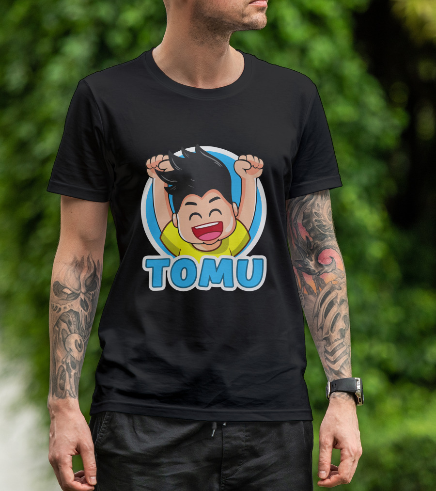 Tomu And Yumi Merch Tomu Excited Character Animation T-Shirt