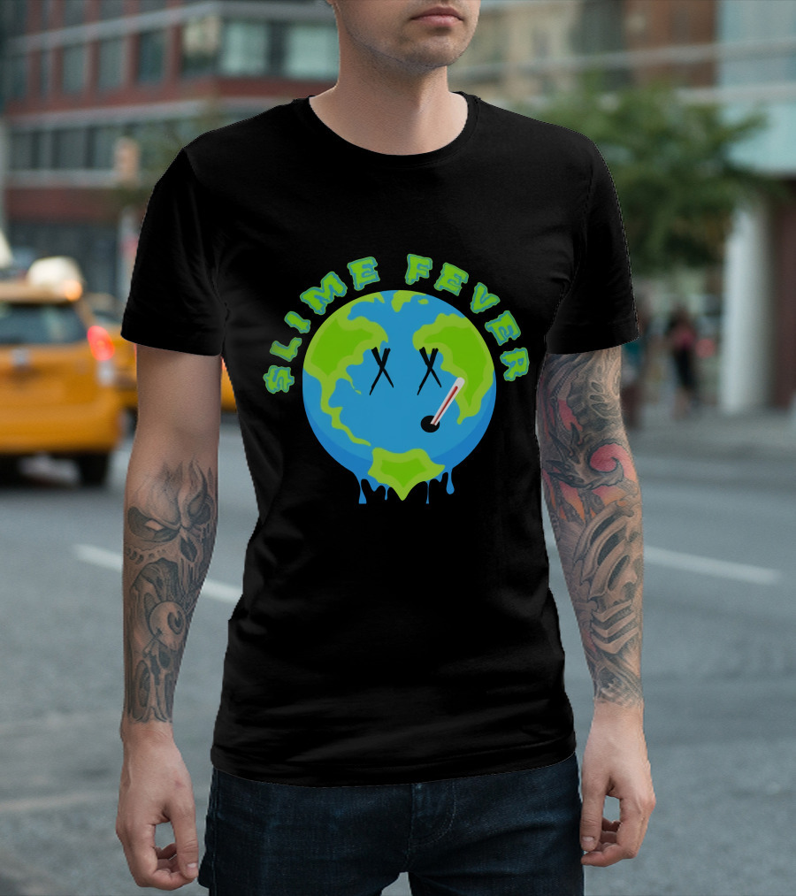 YNW Melly Slime Fever Earth Melting Emoji T-Shirt