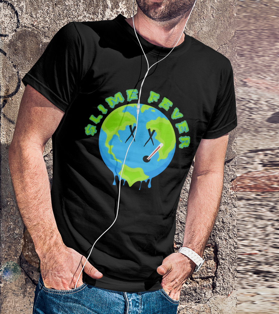 YNW Melly Slime Fever Earth Melting Emoji T-Shirt