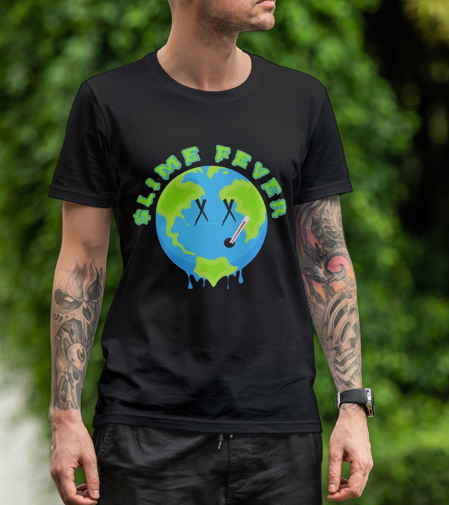YNW Melly Slime Fever Earth Melting Emoji T-Shirt