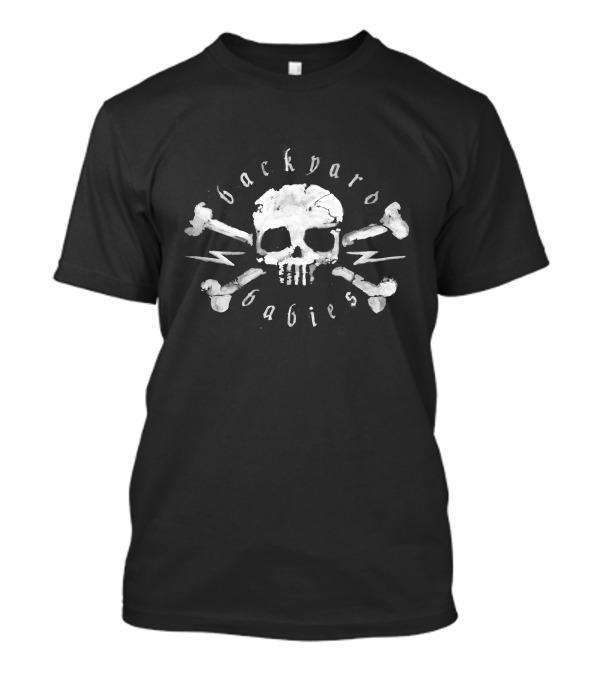 Backyard Babies Skull And Crossbones Kings Road Merch Store T-Shirt