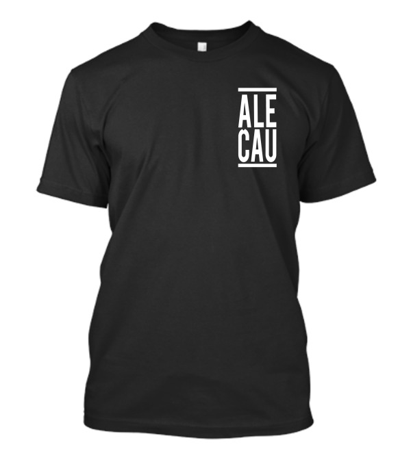 ALECAU Minimalist Text T-Shirt