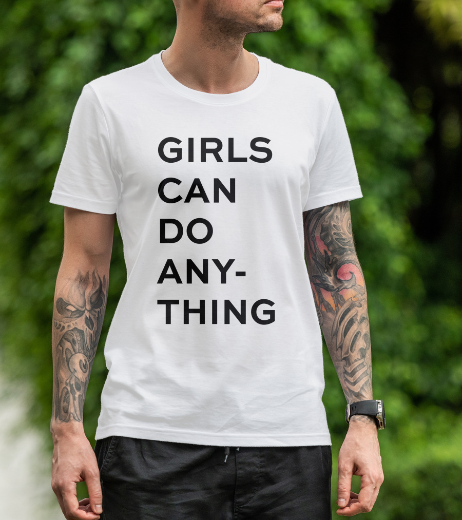 Girl Can Do Anything Girls Rock SB Amplify Women's History Month ZADIG&VOLTAIRE T-Shirt