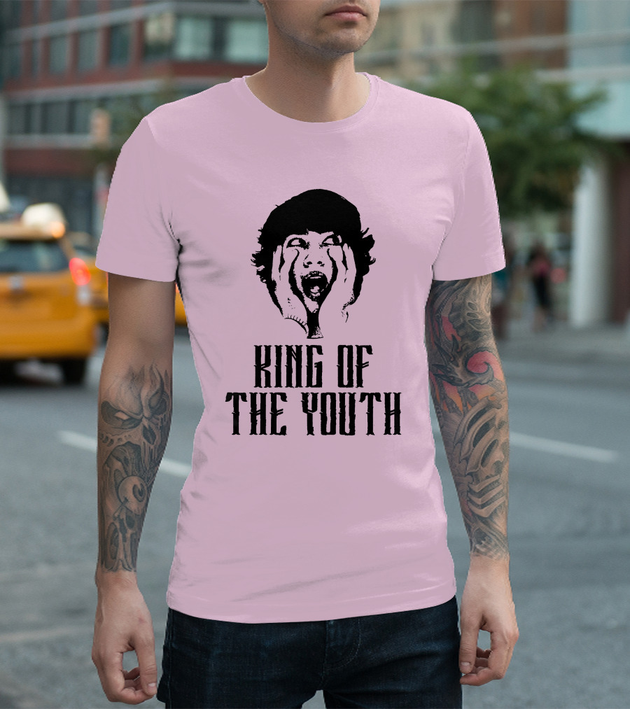 Benitez King of The Youth by Baylen Levine Merch Store T-Shirt