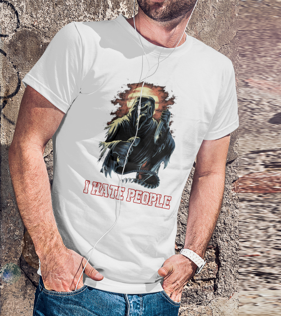 Ghostface I Hate People T-Shirt