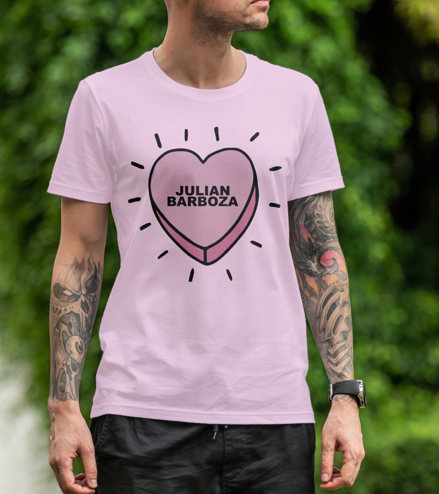 JULIAN BARBOZA HEART T-Shirt