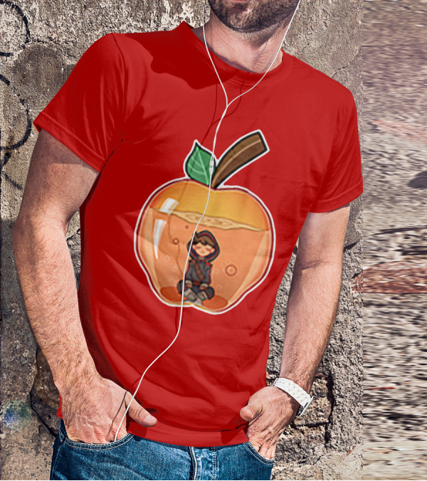 Badboyhalo Peach Character T-Shirt