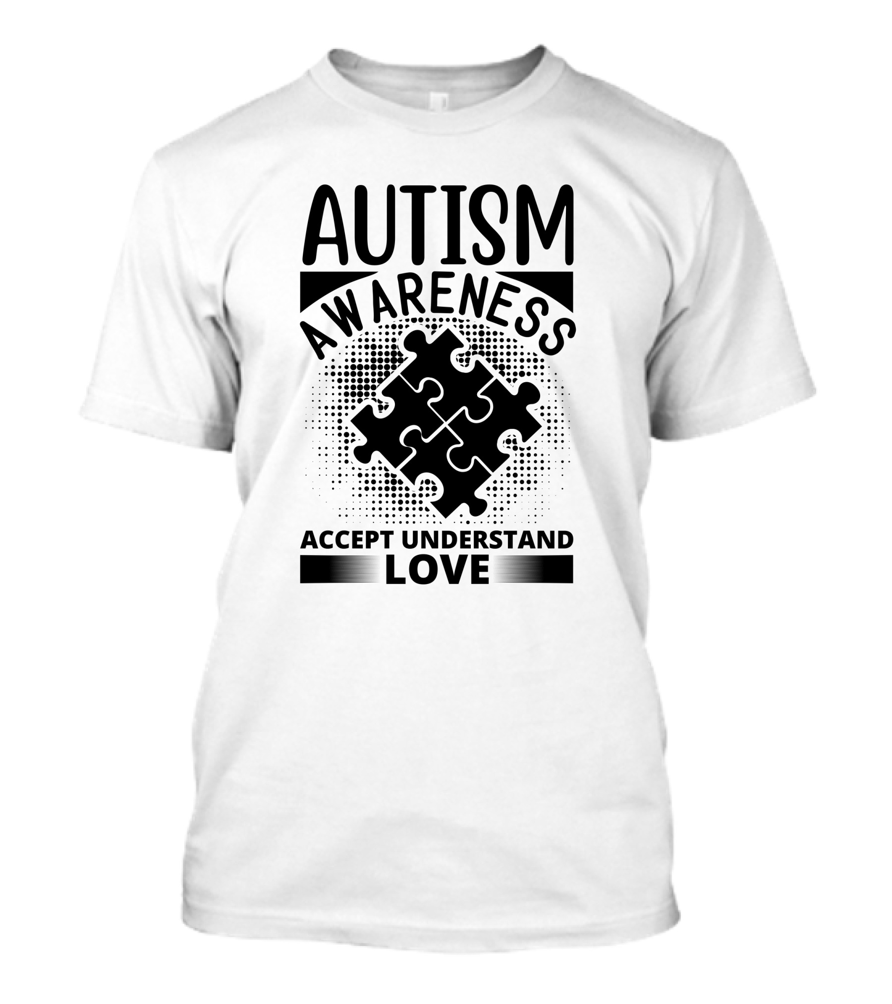 AUTISM AWARENESS ACCEPT UNDERSTAND LOVE T-Shirt
