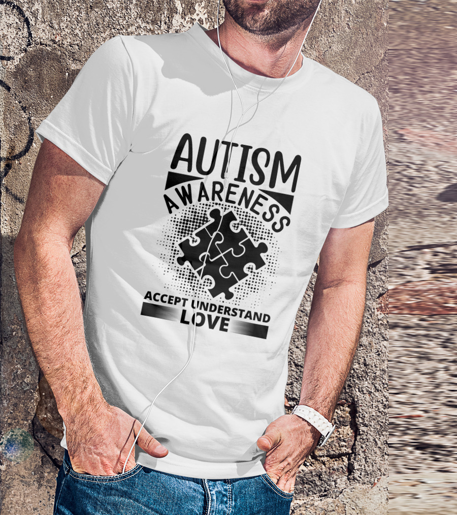 AUTISM AWARENESS ACCEPT UNDERSTAND LOVE T-Shirt