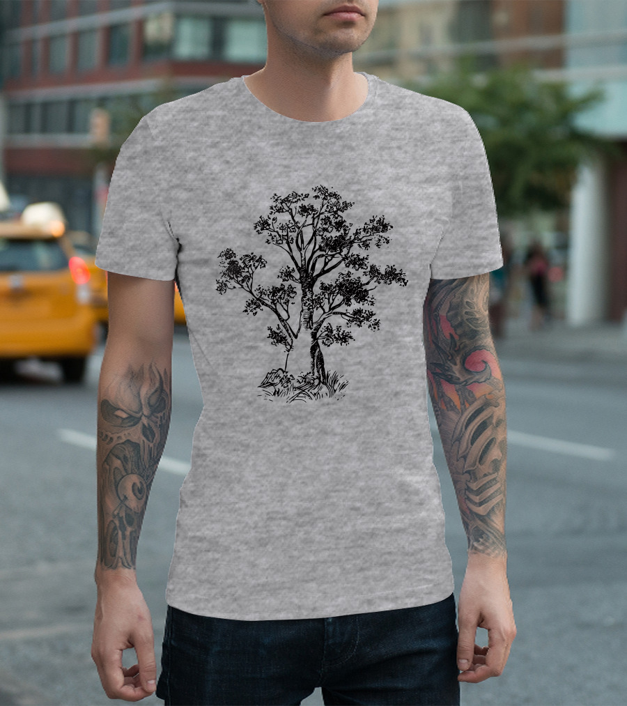 Baobab Tree Sketch T-Shirt