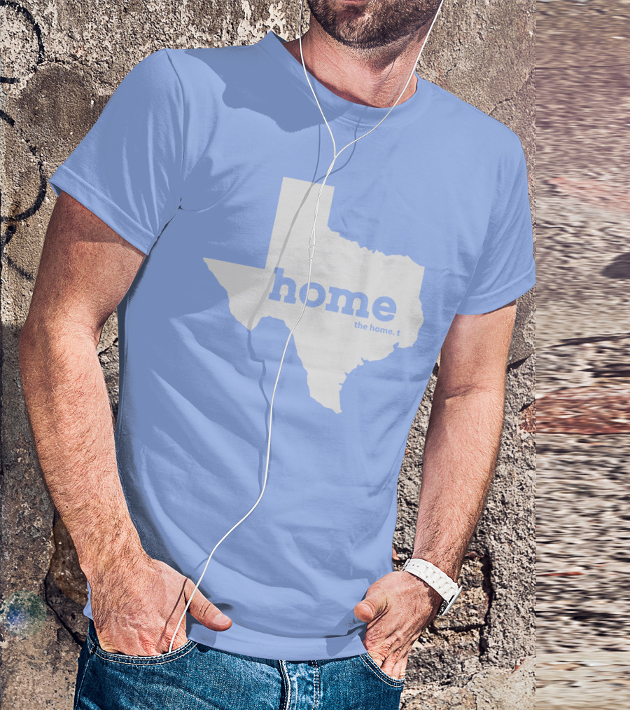 Home Shark Tank Texas State Silhouette The Home T T-Shirt