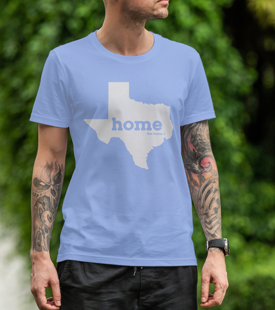 Home Shark Tank Texas State Silhouette The Home T T-Shirt
