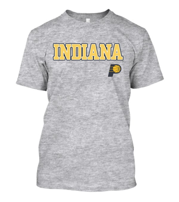 Indiana Pacers P Logo Basketball Team T-Shirt