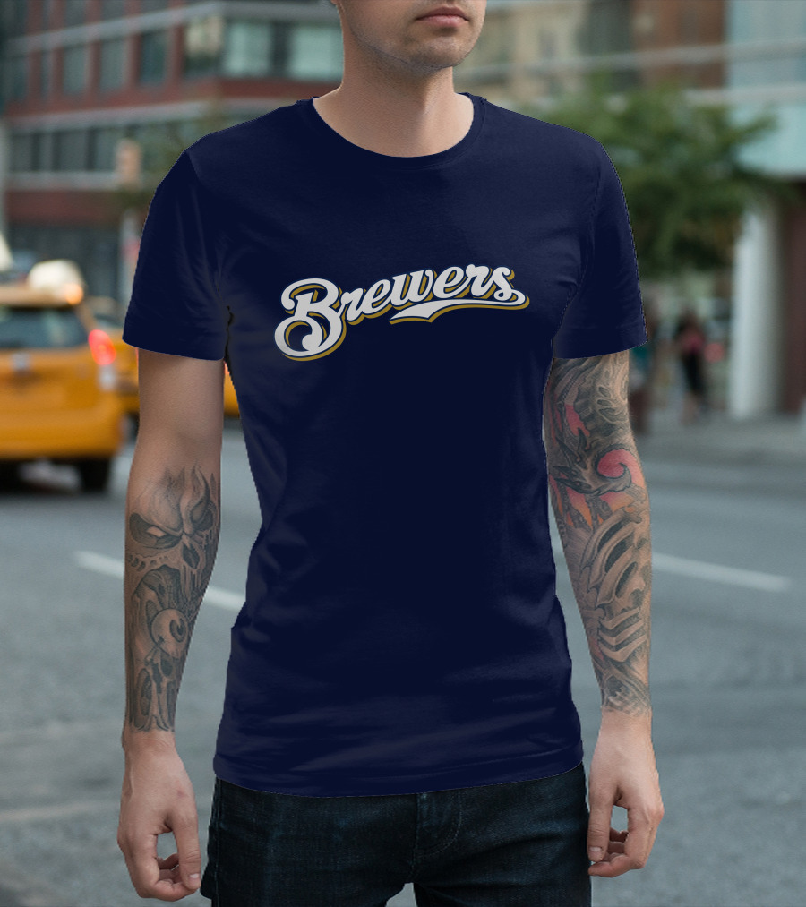 Milwaukee Brewers Script T-Shirt