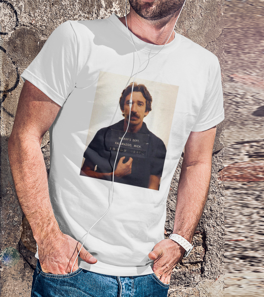 Tim Allen Sheriff's Dept Mugshot Kalamazoo Mich 18559 0047 T-Shirt