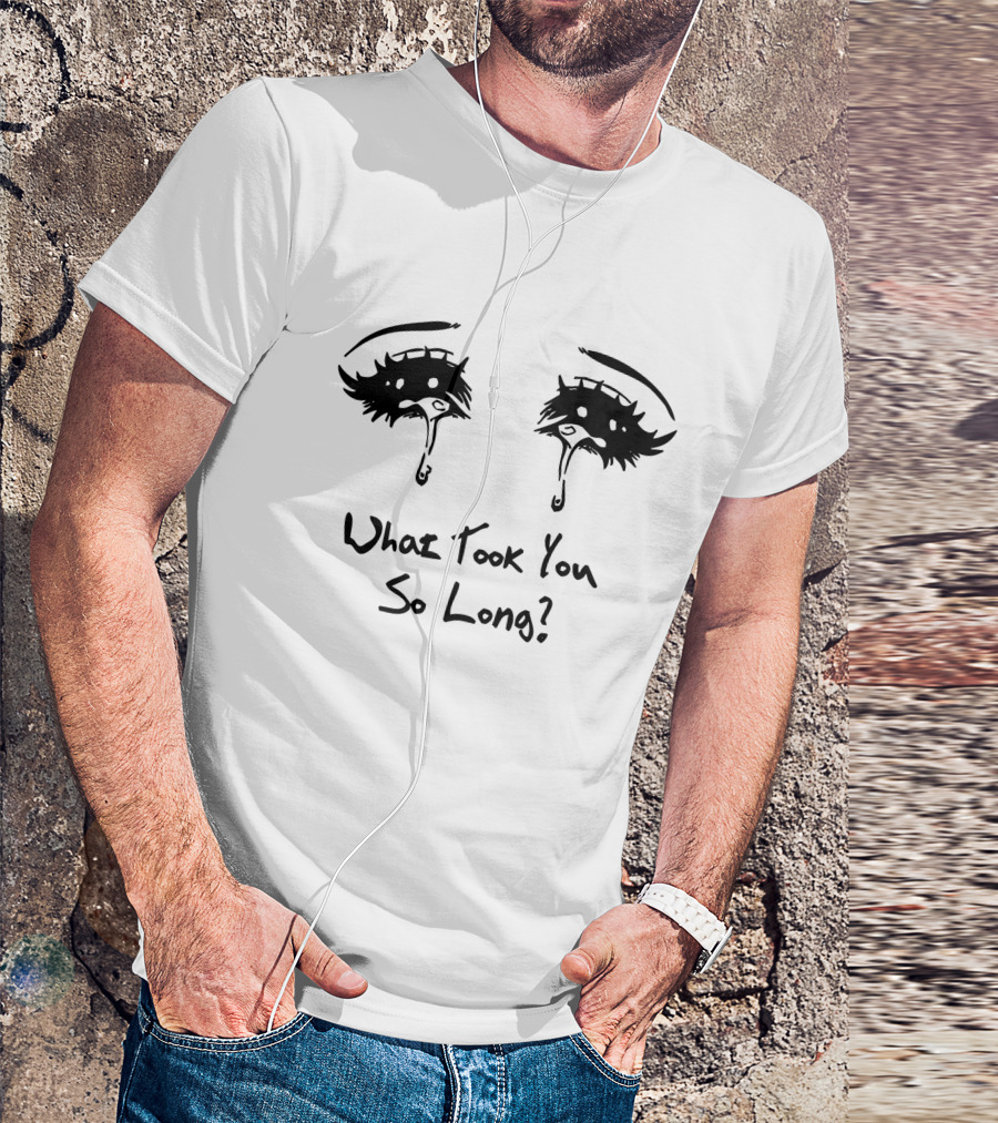Neck Deep Merch What Took You So Long Crying Eyes T-Shirt