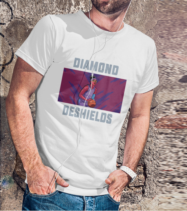 Diamond Deshields Basketball Player T-Shirt