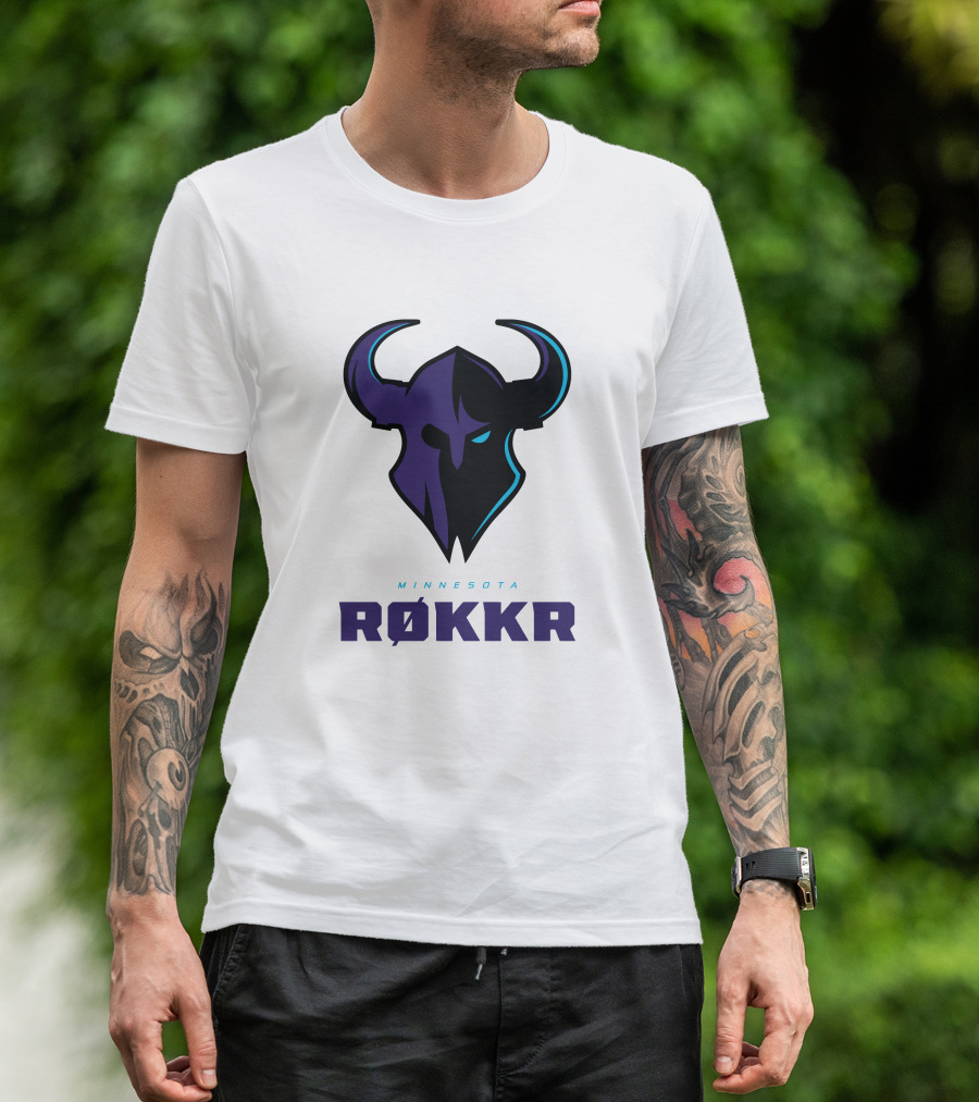 Minnesota Røkkr Logo Hoodie Merchandise T-Shirt