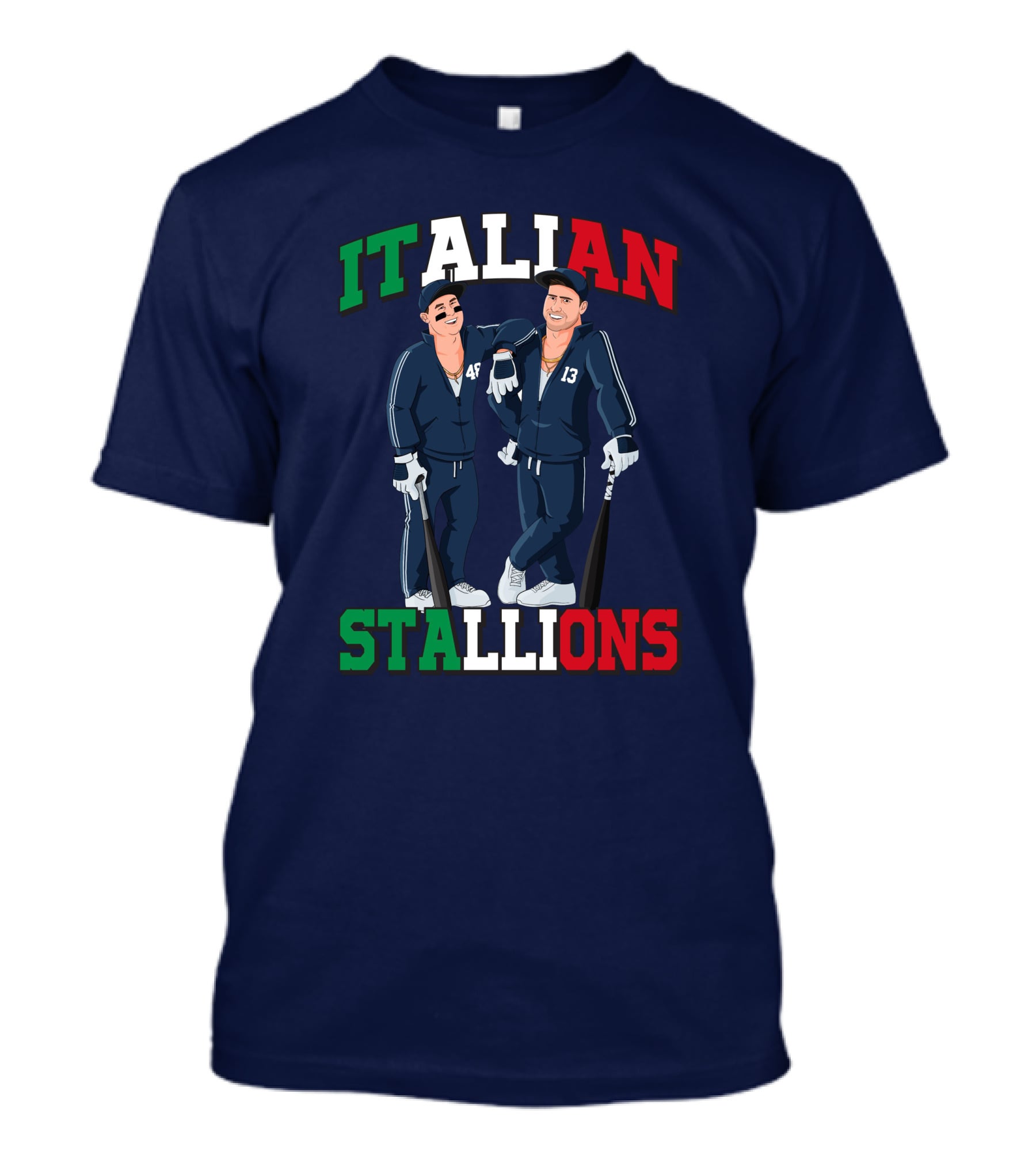 Italian Stallions 45 13 Short Porch T-Shirt