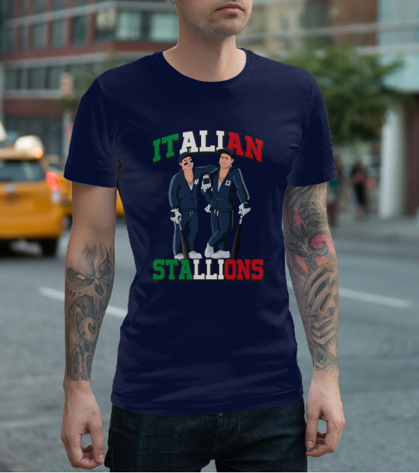 Italian Stallions 45 13 Short Porch T-Shirt