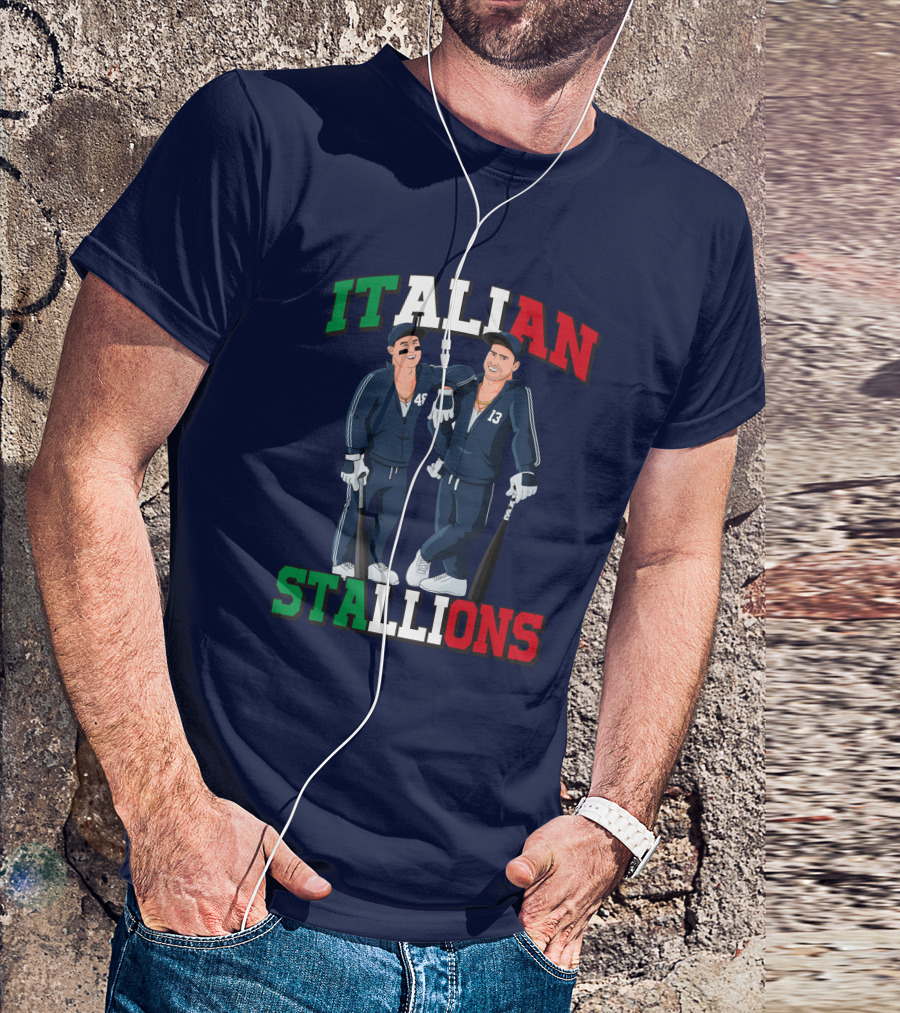 Italian Stallions 45 13 Short Porch T-Shirt