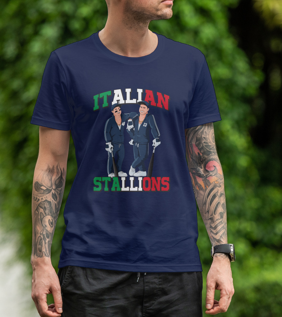 Italian Stallions 45 13 Short Porch T-Shirt