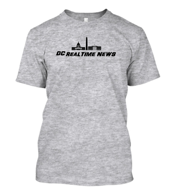 DC Realtime News Capitol White House Washington Monument T-Shirt