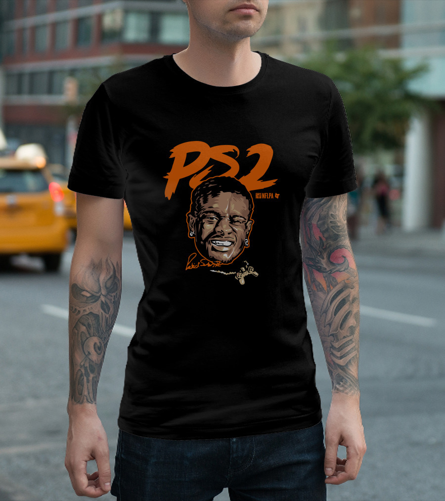 PS2 NFLPA Patrick Surtain II with Game Controller T-Shirt