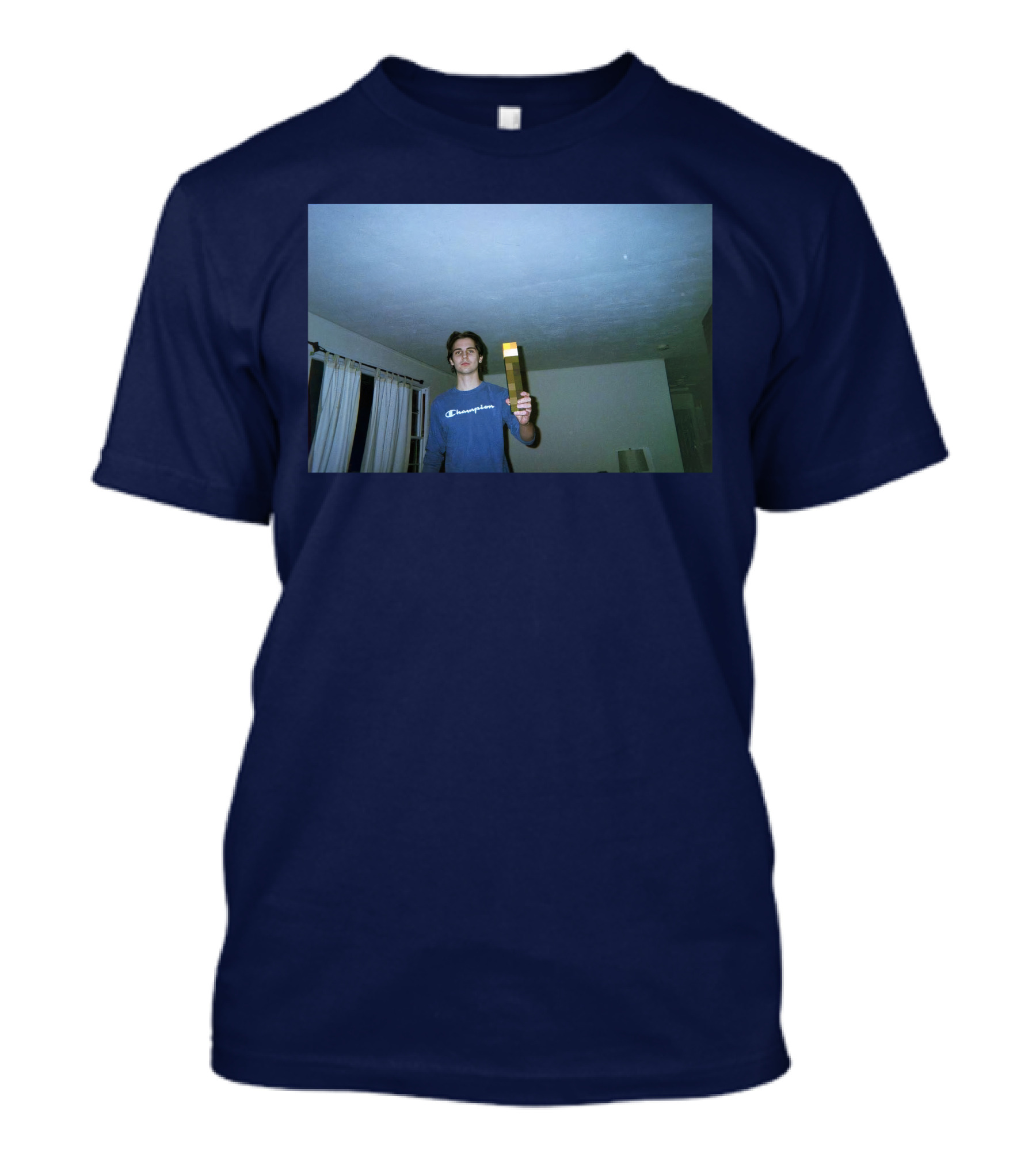 Champion Blue Sweatshirt Daijoubu Merch Needles T-Shirt
