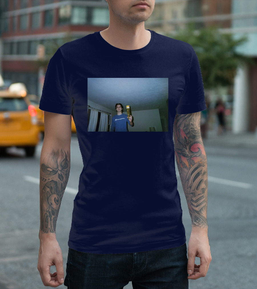 Champion Blue Sweatshirt Daijoubu Merch Needles T-Shirt