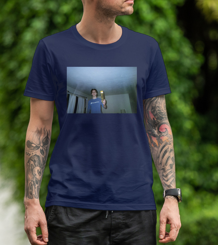 Champion Blue Sweatshirt Daijoubu Merch Needles T-Shirt