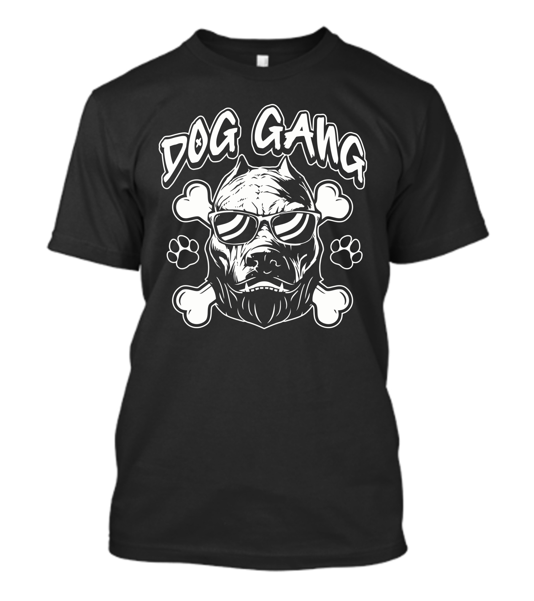 Ginger Billy Merch Dog Gang Bone And Paw T-Shirt