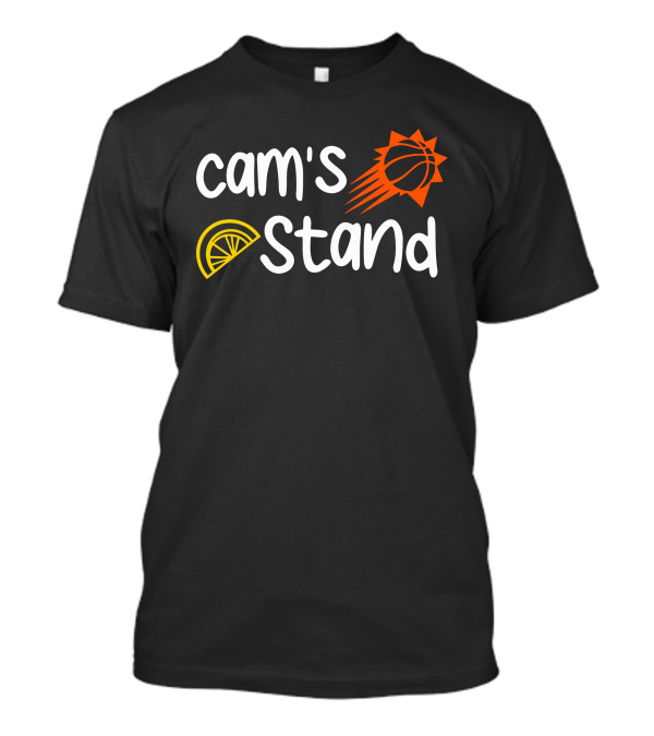 Cam's Stand Lemonade Basketball Team T-Shirt