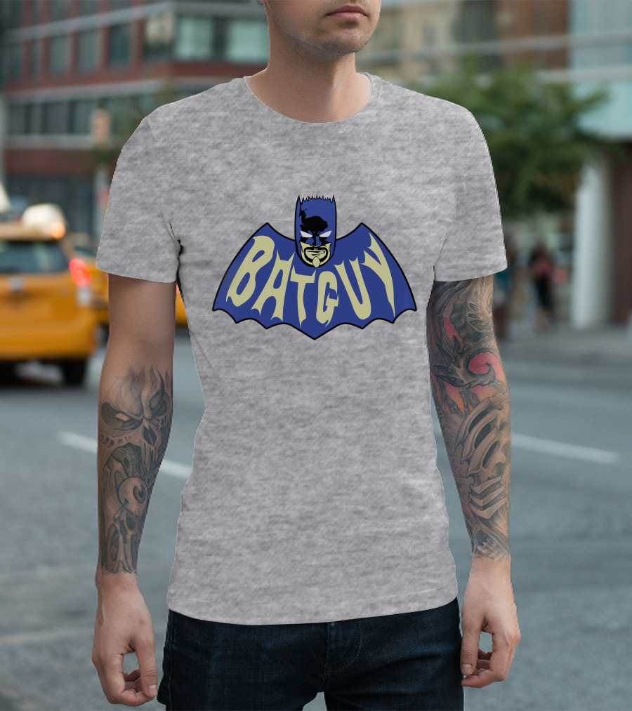 Guy Fieri Merchandise The Batguy Comic Style Character T-Shirt