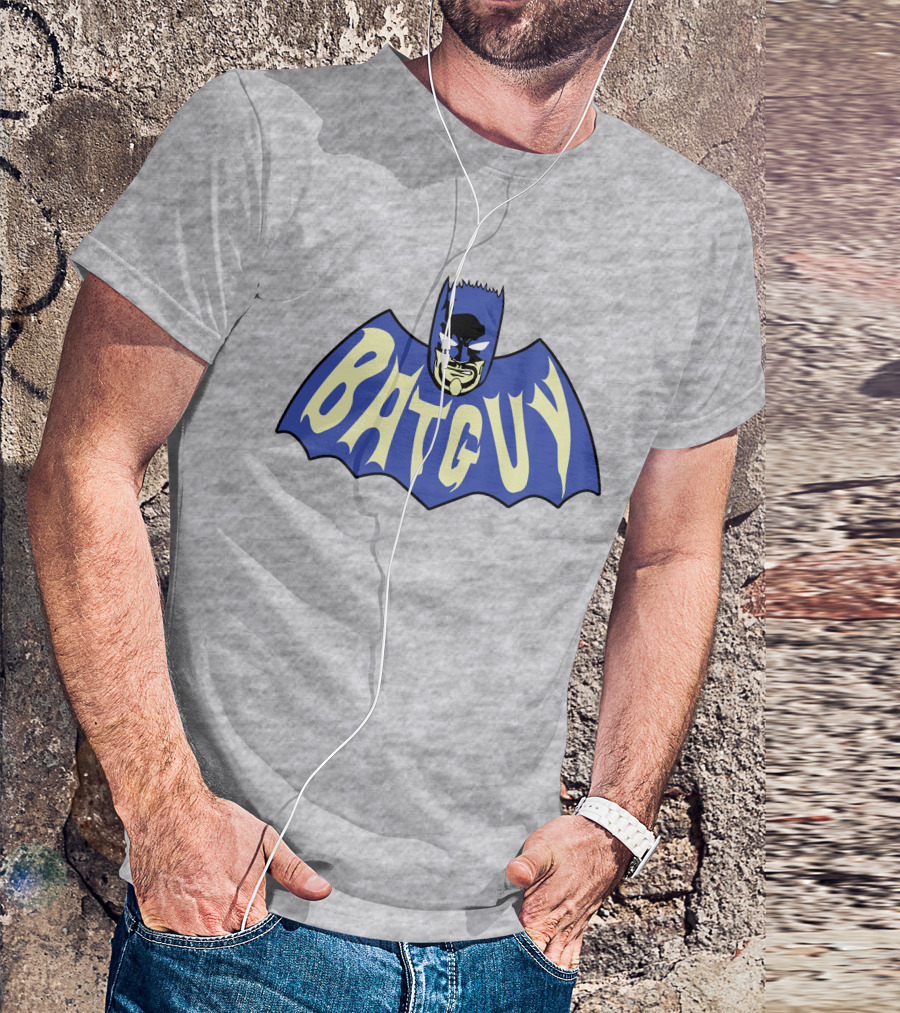 Guy Fieri Merchandise The Batguy Comic Style Character T-Shirt