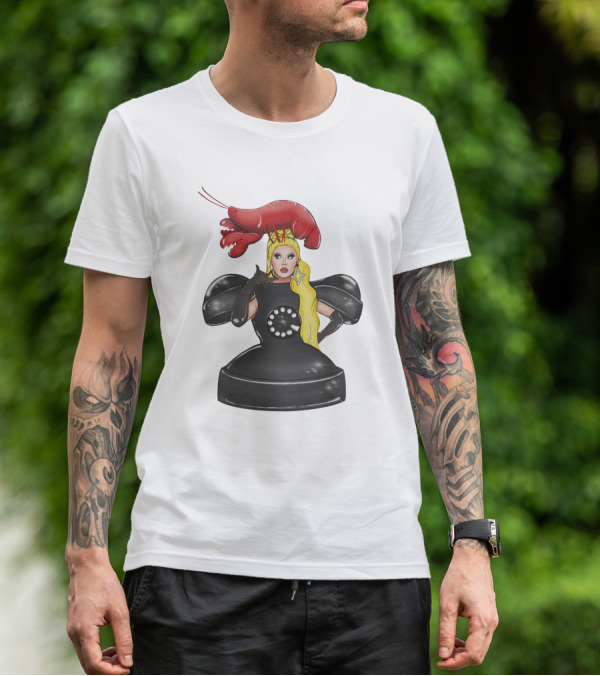 Cheryl Hole Merchandise Cheryl Hole Lobster Dress Iconic Look T-Shirt