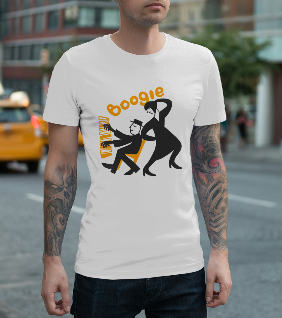 Woogie Boogie Music Dance Energetic Movement T-Shirt