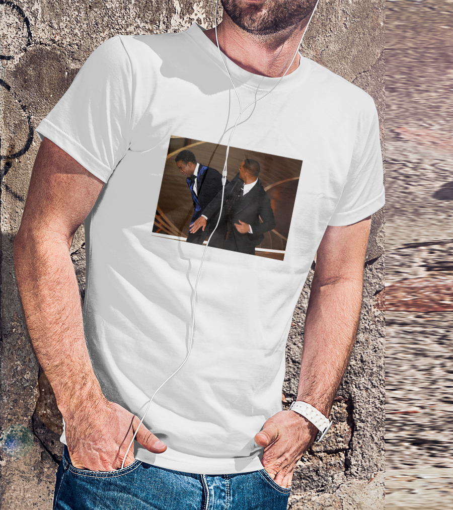 The Slap Will Smith Oscars Stage Jada Pinkett Smith Chris Rock T-Shirt