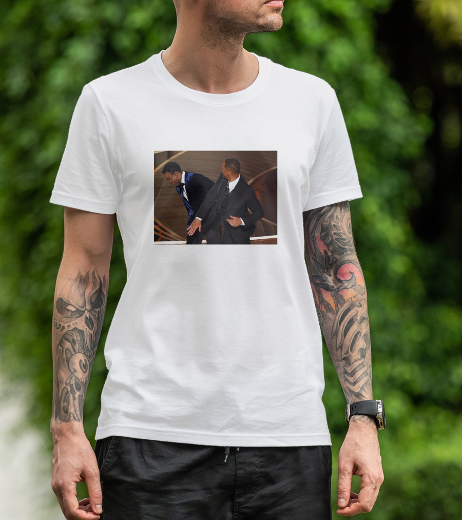 The Slap Will Smith Oscars Stage Jada Pinkett Smith Chris Rock T-Shirt