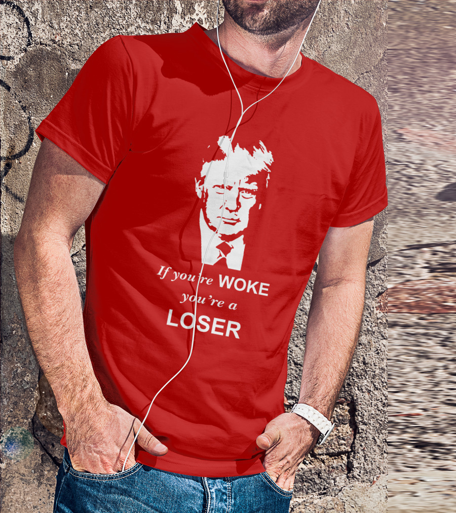 Sebastian Gorka Drg Merch If You're Woke You're A Loser Red T-Shirt