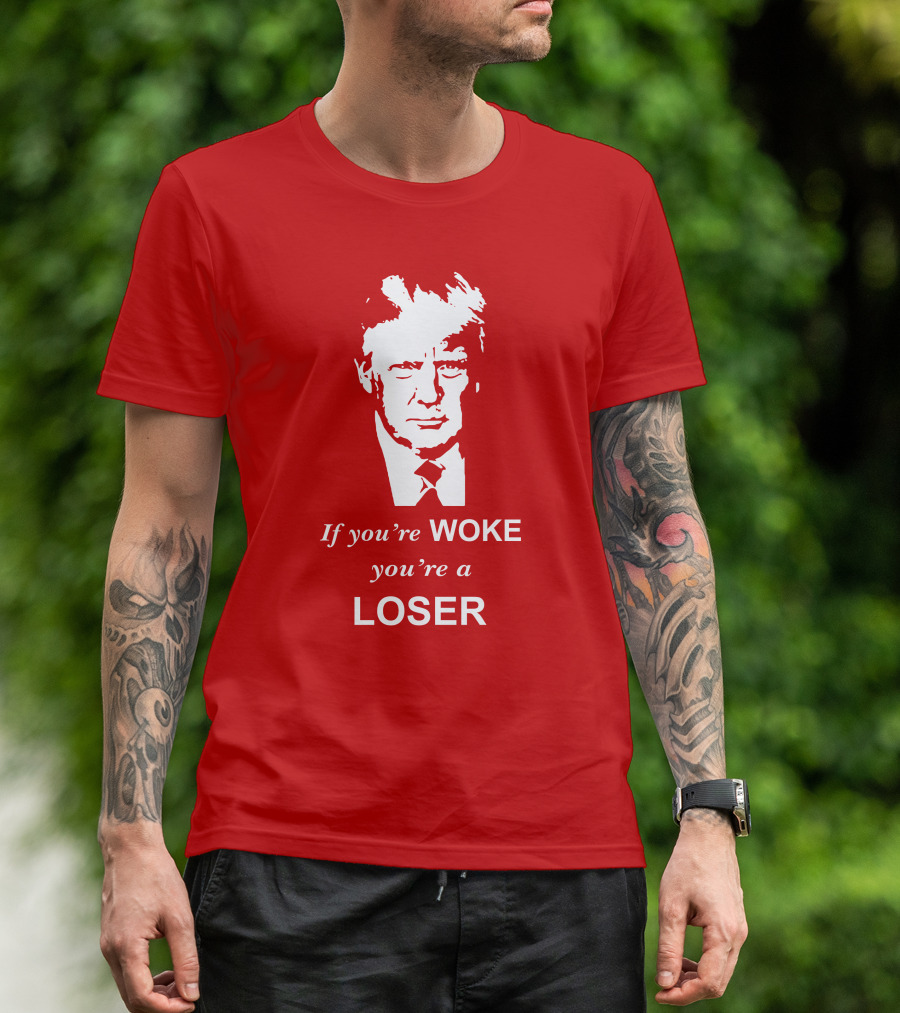 Sebastian Gorka Drg Merch If You're Woke You're A Loser Red T-Shirt