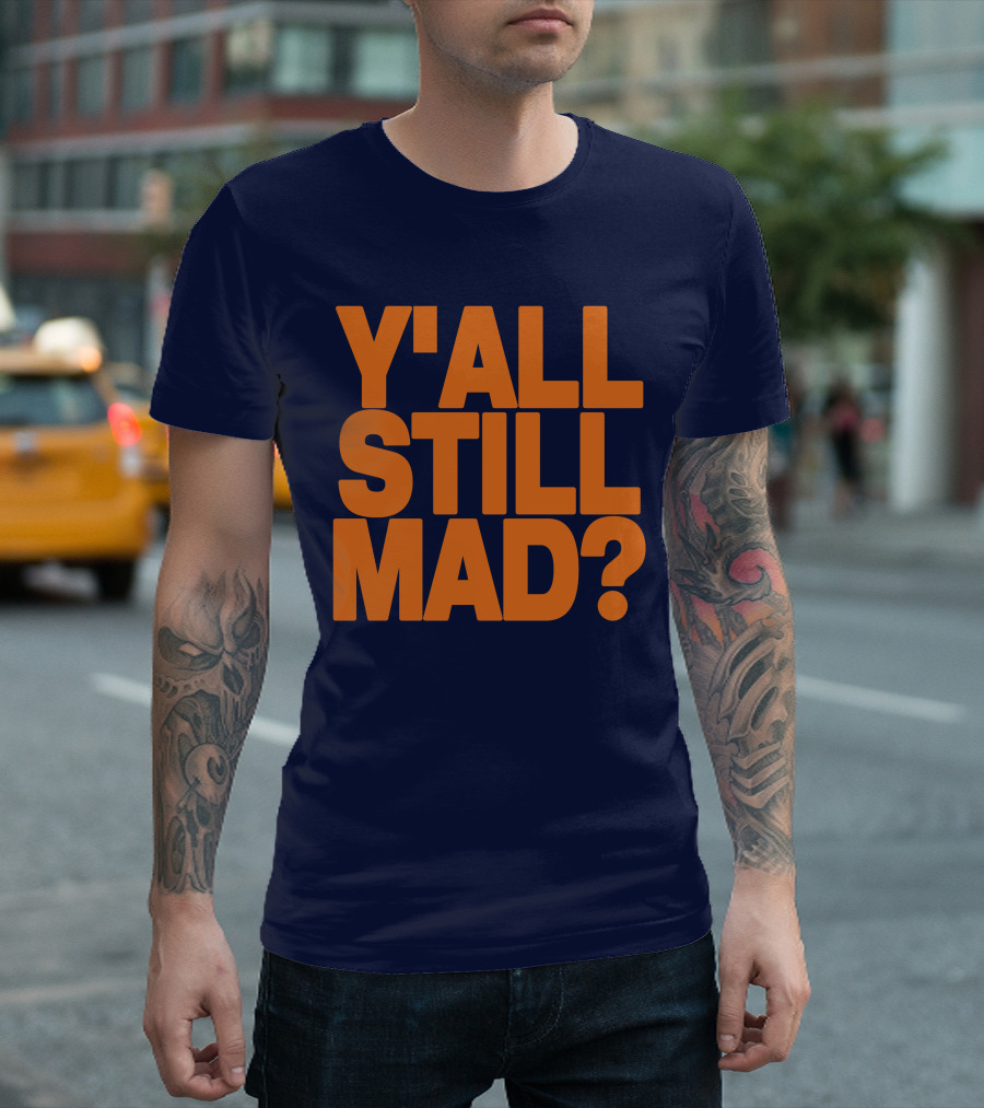 Y'all Still Mad State Line T-Shirt