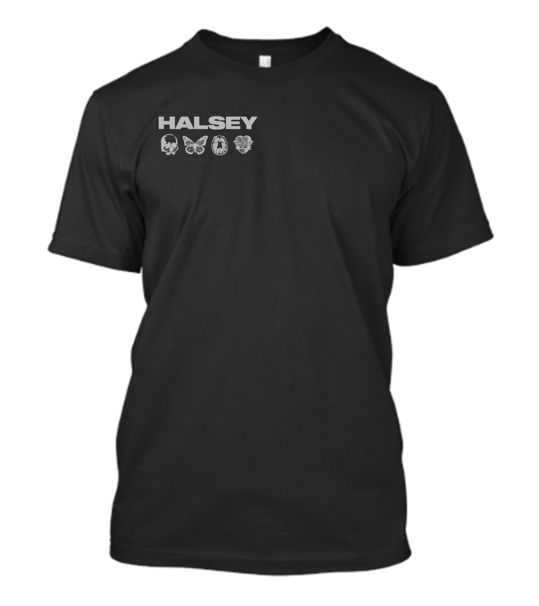 Halsey Skull Butterfly Symbols T-Shirt